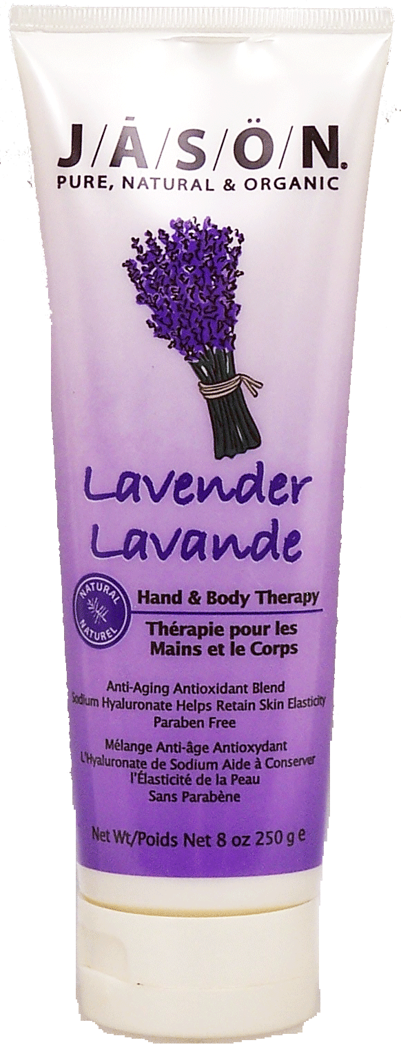 Jason Natural Cosmetics  lavender hand & body therapy; pure natural & organic Full-Size Picture